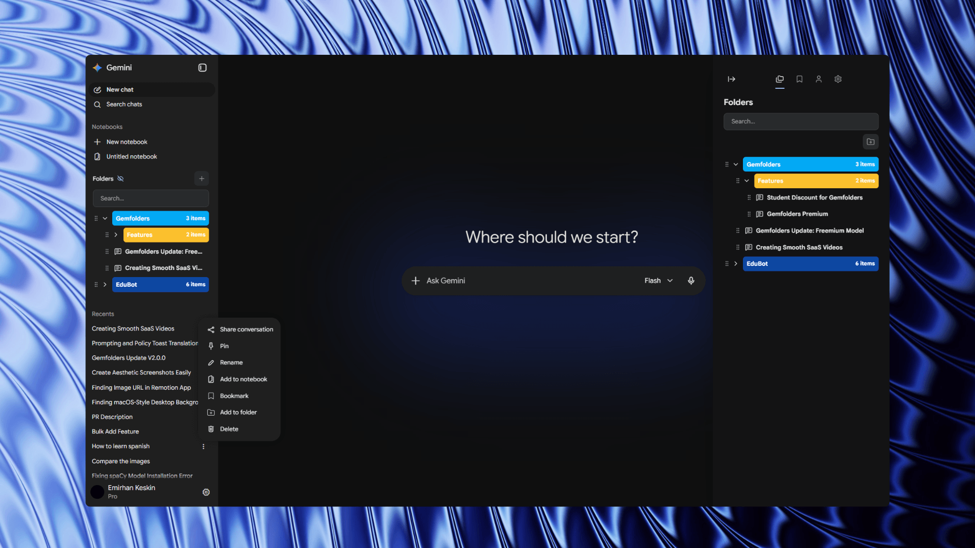 Gemfolders preview